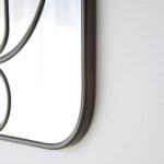 Espejo FORMAS 1 decorativo con diseño negro VP Interiorismo