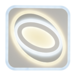 ELYP: Plafón Led blanco y acrílico de 103w con mando a distancia, Acontract-Luz. 48 x 48cm.