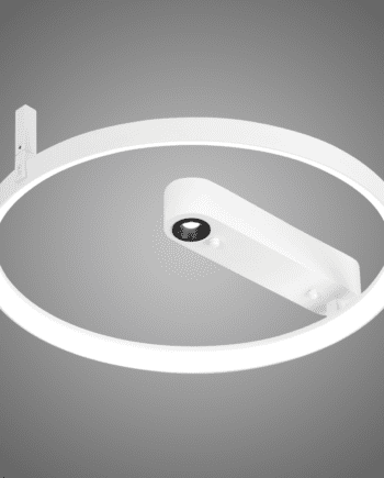 ICARO: Plafón aro blanco 30w luz neutra 4k, Acontract-Luz. 46 x 8,5cm.