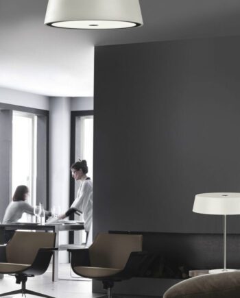 MONTECARLO: Plafón blanco de 30w en luz neutra 4k, 301P-B Acontract-Luz. 40 x 15,5cm.