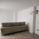 Colgante geométrico en Oro mate con tulipa ámbar para bombilla E27 Silvioss