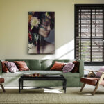 ARTEMISA: Fotografía en Cristal, mujer con flores,  788537 Schuller. 80 x 130 cm.