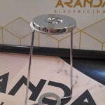 Accesorio de lámpara: LIRA para portalámparas E14, altura 16cm con cubre cromo AJP. STOCK DISPONIBLE EN TIENDA