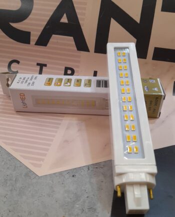 Bombilla Led 12W, PL-C 2p reflectora G24 a 230V, luz cálida 3k con 1090Lm. 62314 ALg sa. STOCK DISPONIBLE EN TIENDA