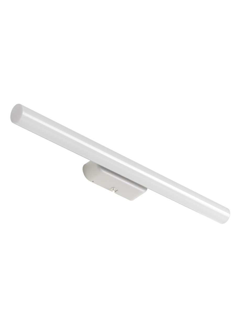 LINEA: Aplique pared base blanca, 5-7648 Mdc, 10w Led luz neutra 4K, 50cm Ip44. STOCK DISPONIBLE EN TIENDA