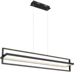 Lámpara en línea FLIPS rectangular 43W Led con mando Globo Lighting