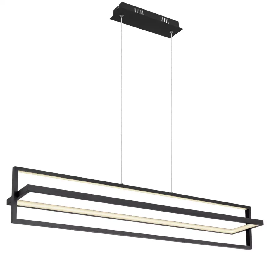 Lámpara en línea FLIPS rectangular 43W Led con mando Globo Lighting