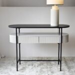 CONSOLA oval negra