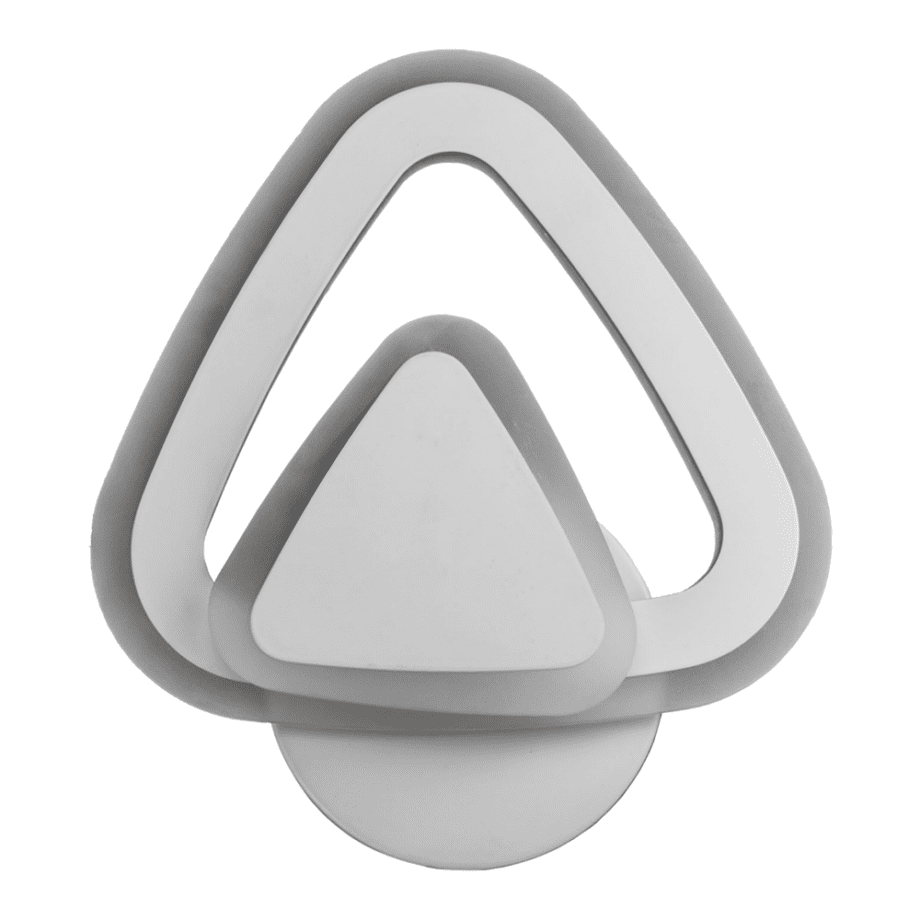 Aplique TRIANGULO A3  con 21W Led y 3 posiciones luz Acontract