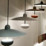 NID: Lámpara colgante suspendida tierra diseñado por Jaime Jurado Led, 1126 FOKOBU. 51cm