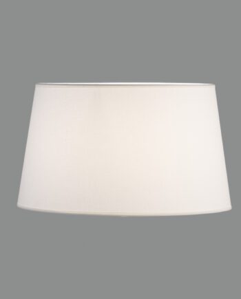 Pantalla cónica redonda blanca, 5PANT0030B ACB Iluminación. 27 cm.