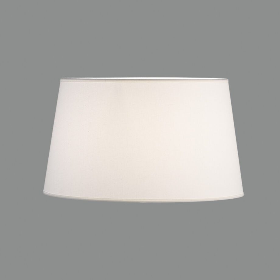 Pantalla cónica redonda blanca, 5PANT0030B ACB Iluminación. 27 cm.