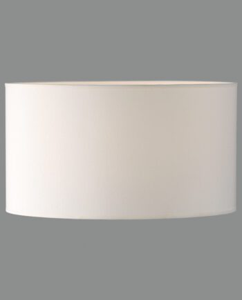Pantalla cilindro redonda blanca, 5PANT8204080B ACB Iluminación. 40 cm.