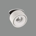Aro empotrable APEX orientable blanco texturado 13W Led Cob ACB Iluminación