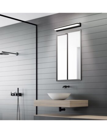 Aplique de pared AERO 7W Led negro de luz neutra