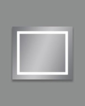 MUL - Espejo baño iluminado rectangular con 43w Led de 70 x 80cm