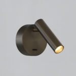 Aplique ATRIA bronce de Lector Led con interruptor