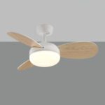 Ventilador de aspas BISE blanco 22w LED con 92cm