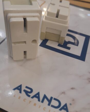 Base Eunea de 3 planas con TT redonda blanca Metropoli Europoli Eunea