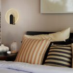 AURIS - Aplique de pared negro y difusor redondo con 5,5w Led