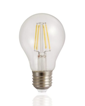 Bombilla Led standard filamento E27 con 12W led 3000k transparente