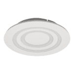 SONNE - Plafón redondo blanco 73w Led blanco y perímetro RGB con mando a distancia Acontrac
