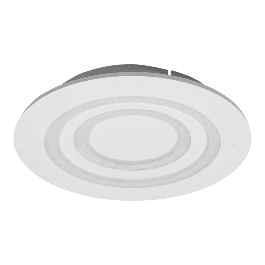 SONNE - Plafón redondo blanco 73w Led blanco y perímetro RGB con mando a distancia Acontrac