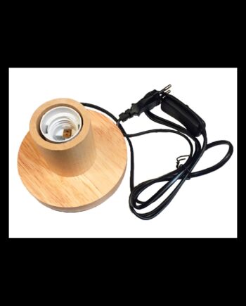 Sobremesa para bombilla decorativa Blanco E27 1200104 M F Bright