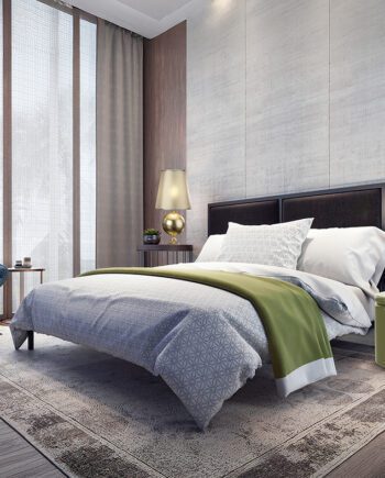 Mesa auxiliar NOLA verde brillo Schuller