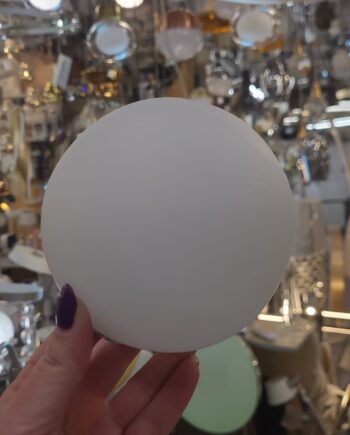 Tulipa de cristal - Bola Opal cerrada diámetro 12cm Silvioss